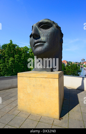 Igor Mitoraj Skulptur Bamberg Deutschland Deutschland Bayern DE UNESCO Stockfoto