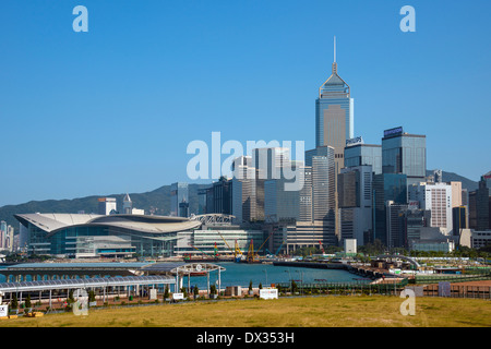 Hong Kong Waterfront Stockfoto