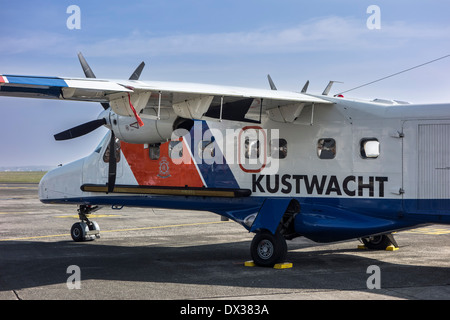 Niederländische Küstenwache Flugzeugtyp Dornier 228-212, verwaltet von der Royal Air Force in den Niederlanden Stockfoto