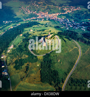 Luftaufnahmen von Dabo Felsen Moselle Lothringen Frankreich Stockfoto