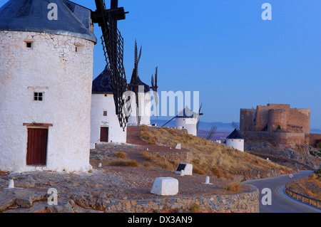 Windmühle, Consuegra Stockfoto