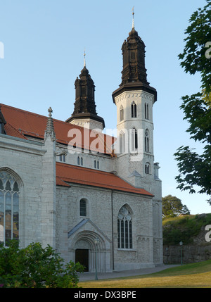 Kathedrale von Visby, Visby, Gotland, Gotlands Län, Schweden Stockfoto