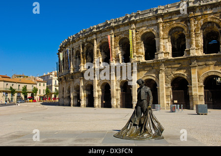 Aromaten de Nimes, Nimes Stockfoto