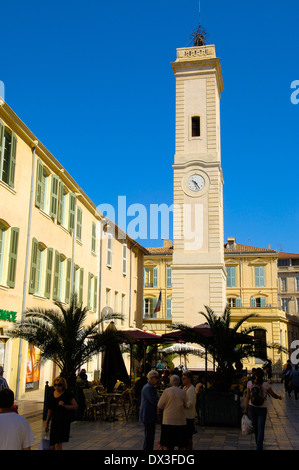 Tour de l ' Horloge de Nimes Stockfoto