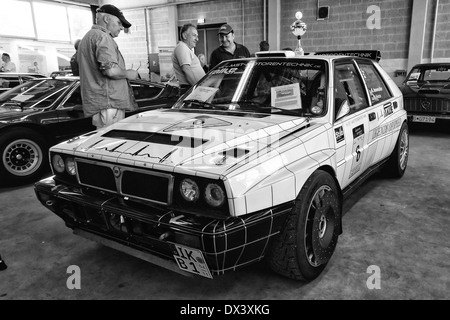 Sport Auto Lancia Delta HF Integrale 8V Stockfoto