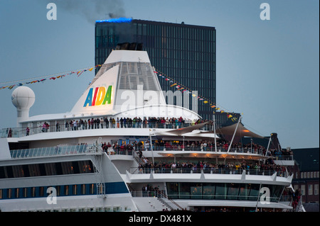 Kreuzfahrtschiff Aida Aura Stockfoto