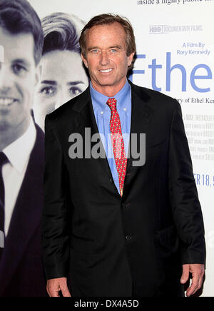 Robert Kennedy Jr., die Premiere des Dokumentarfilms "Ethel" HBO an das Time Warner Center - Ankünfte mit statt: Robert Kenn Stockfoto