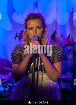 Charlotte Church Durchführung bei Dempseys während SWN Festival 2012 - Day One Cardiff, Wales - 18.10.12 Featuring: Charlotte Churc Stockfoto