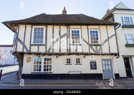 Kings Arms Pub Strand Street Sandwich Kent Stockfoto