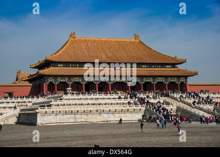 Hofburg, Verbotene Stadt, Peking, China Stockfoto