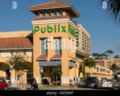 Publix Supermarkt in Fort Lauderdale, FL Stockfoto