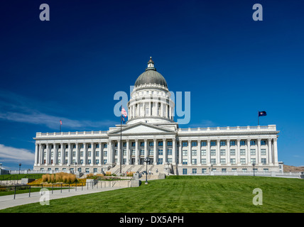 Utah State Capitol, neoklassischen Wiederbelebung, korinthischen Stil, Salt Lake City, Utah, USA Stockfoto