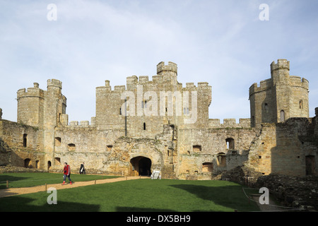 Schloss Bodium in East Sussex Stockfoto