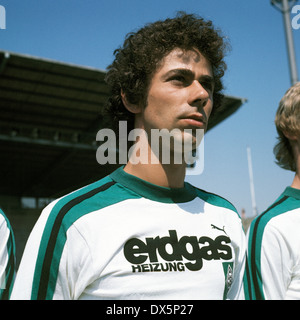 Fußball, Bundesliga, 1976/1977, Borussia Mönchengladbach, Team-Präsentation, Porträt Hans Klinkhammer Stockfoto