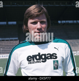 Fußball, Bundesliga, 1976/1977, Borussia Mönchengladbach, Team-Präsentation, Porträt Carsten Nielsen Stockfoto