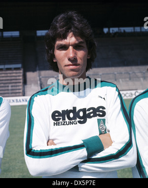 Fußball, Bundesliga, 1976/1977, Borussia Mönchengladbach, Team-Präsentation, Porträt Frank Schaeffer Stockfoto