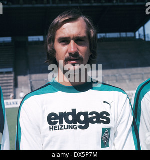 Fußball, Bundesliga, 1976/1977, Borussia Mönchengladbach, Team-Präsentation, Porträt Ulrich Stielike Stockfoto