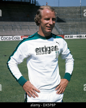 Fußball, Bundesliga, 1976/1977, Borussia Mönchengladbach, Team-Präsentation, Porträt Berti Vogts Stockfoto