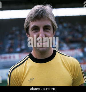 Fußball, Bundesliga, 1976/1977, Borussia Dortmund, Team-Präsentation, Porträt Burkhard Segler Stockfoto