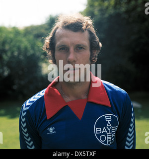 Fußball, 2. Bundesliga Nord 1977/1978, FC Bayer 05 Uerdingen, Team-Präsentation, Porträt Jan Mattsson Stockfoto