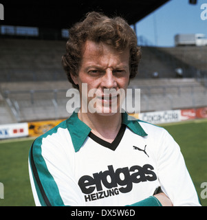 Fußball, Bundesliga, 1977/1978, Borussia Mönchengladbach, Team-Präsentation, Porträt Herbert Wimmer Stockfoto