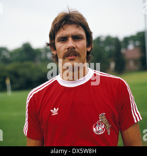 Fußball, Bundesliga, 1977/1978, 1. FC Köln, Team-Präsentation, Porträt Herbert Zimmermann Stockfoto