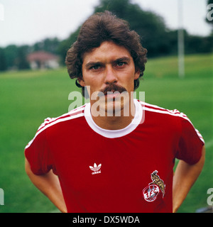 Fußball, Bundesliga, 1977/1978, 1. FC Köln, Team-Präsentation, Porträt Juergen Glowacz Stockfoto