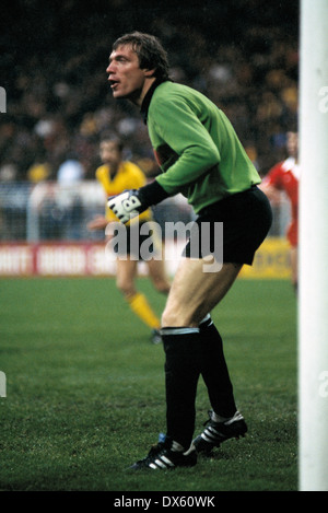 Fußball, Bundesliga, 1978/1979, Westfalenstadion, Borussia Dortmund vs. 1. FC Köln 0:0, Szene des Spiels, Keeper Horst Bertram (BVB) Stockfoto