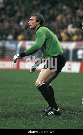 Fußball, Bundesliga, 1978/1979, Westfalenstadion, Borussia Dortmund vs. 1. FC Köln 0:0, Szene des Spiels, Keeper Horst Bertram (BVB) Stockfoto