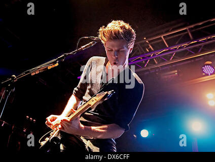 Lawson, erklingt in Liverpool O2 Academy Liverpool, England - 31.10.2012 mit: Lawson wo: Liverpool, Vereinigtes Königreich Wh Stockfoto