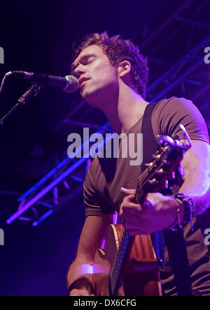 Lawson, erklingt in Liverpool O2 Academy Liverpool, England - 31.10.2012 mit: Lawson wo: Liverpool, Vereinigtes Königreich Wh Stockfoto