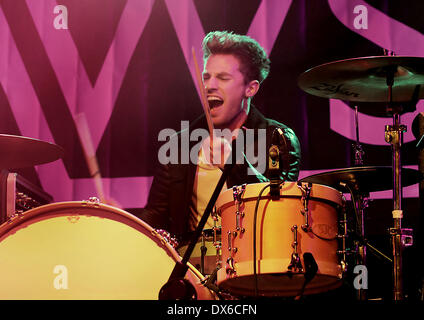 Lawson, erklingt in Liverpool O2 Academy Liverpool, England - 31.10.2012 mit: Lawson wo: Liverpool, Vereinigtes Königreich Wh Stockfoto