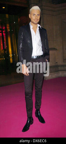 Rylan Clark "Stonewall Awards" statt im Victoria & Albert Museum - Ankünfte London, England - 01.11.12 Featuring: Rylan Cla Stockfoto