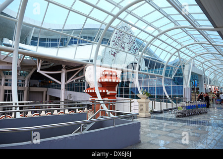 Bali Ngurah Rai International Airport, Denpasar, Bali, Indonesien Stockfoto