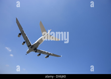 Airbus A380 Stockfoto