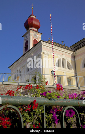 Europa, Italien, Dolomiten, Provinz Bozen, Gröden, St. Ulrich, "Großen" Kirche Stockfoto