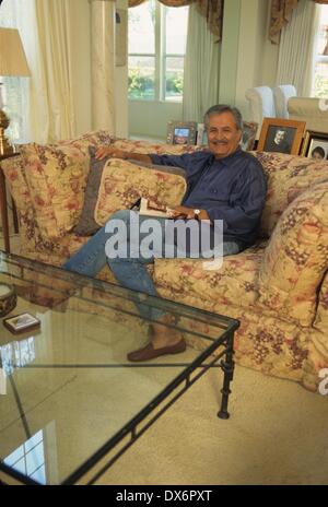 JOHN ANISTON zu Hause in California 1996.k5702lr. (Kredit-Bild: © Lisa Rose/Globe Photos/ZUMAPRESS.com) Stockfoto