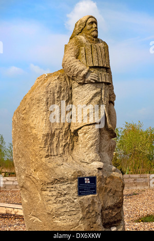 Das Royal National Lifeboat Institution (RNLI) am National Memorial Arboretum, Alrewas, Staffordshire, England. Stockfoto