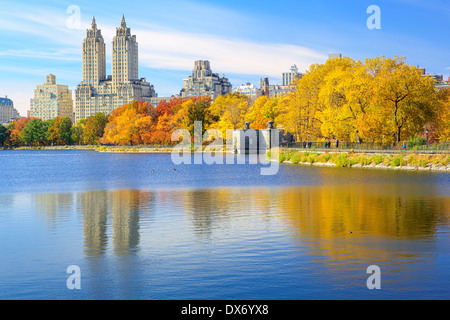 Jacqueline Kennedy Onassis Reservoir, Central Park, New York, USA Stockfoto