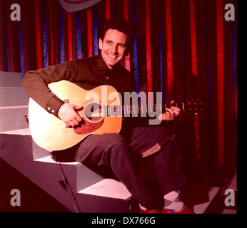 LONNIE DONEGAN (1931–2002) schottischer Musiker um 1962. Foto: Tony Gale Stockfoto