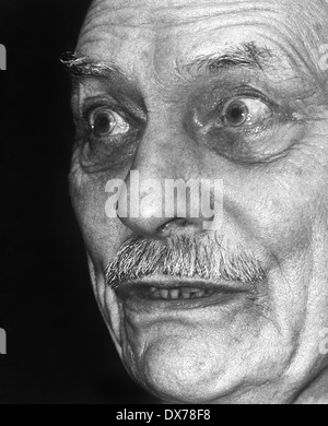 Enoch Powell hält eine Rede im Connaught Hotel in Wolverhampton, Freitag, 22. November 1991. Stockfoto