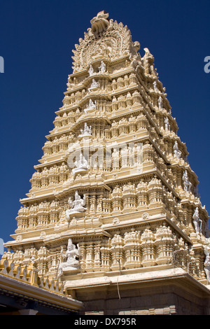 Asien, Indien, Karnataka, Mysore, Chamundi Hill, Chamundeswari Tempel Stockfoto