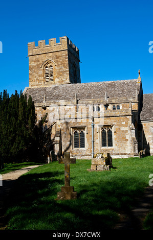 St.-Martins Kirche, Barcheston, Warwickshire, England, Vereinigtes Königreich Stockfoto