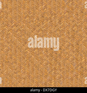 Nahtlose Textur aus Holz Rattan. Stockfoto