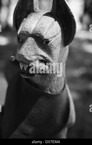 Inari-Statue In Kawaguchiko, Yamanashi-Präfektur, Japan Stockfoto