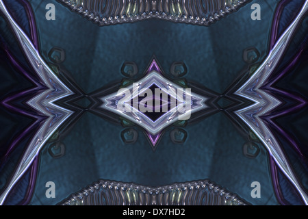 Wunderbar abstrakt dargestellt Glas Objekt Stockfoto