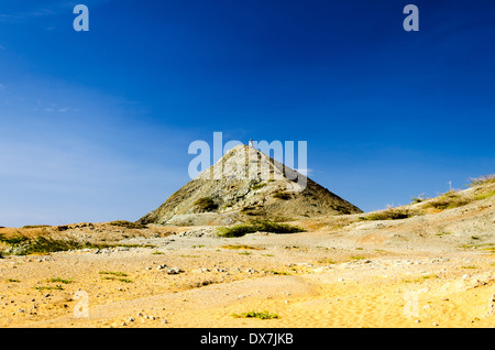 Pilon de Azucar in La Guajira, Kolumbien erhebt sich über der Wüste Stockfoto