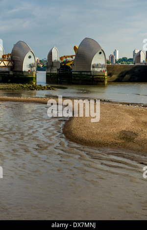 Die Themse-Sperrwerks auf der Themse in East London Stockfoto