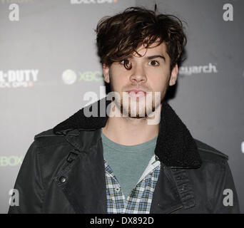 Aiden Grimshaw bei der Launch-Party für "Call of Duty: Black Ops II" im Bloomsbury Ballroom. London, England - 12.11.12 Featurin Stockfoto