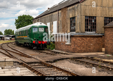Didcot Railway Centre ist eine ehemalige Great Western Railway-Lokschuppen und Lokomotive Stallungen Punkt befindet sich in Didcot,